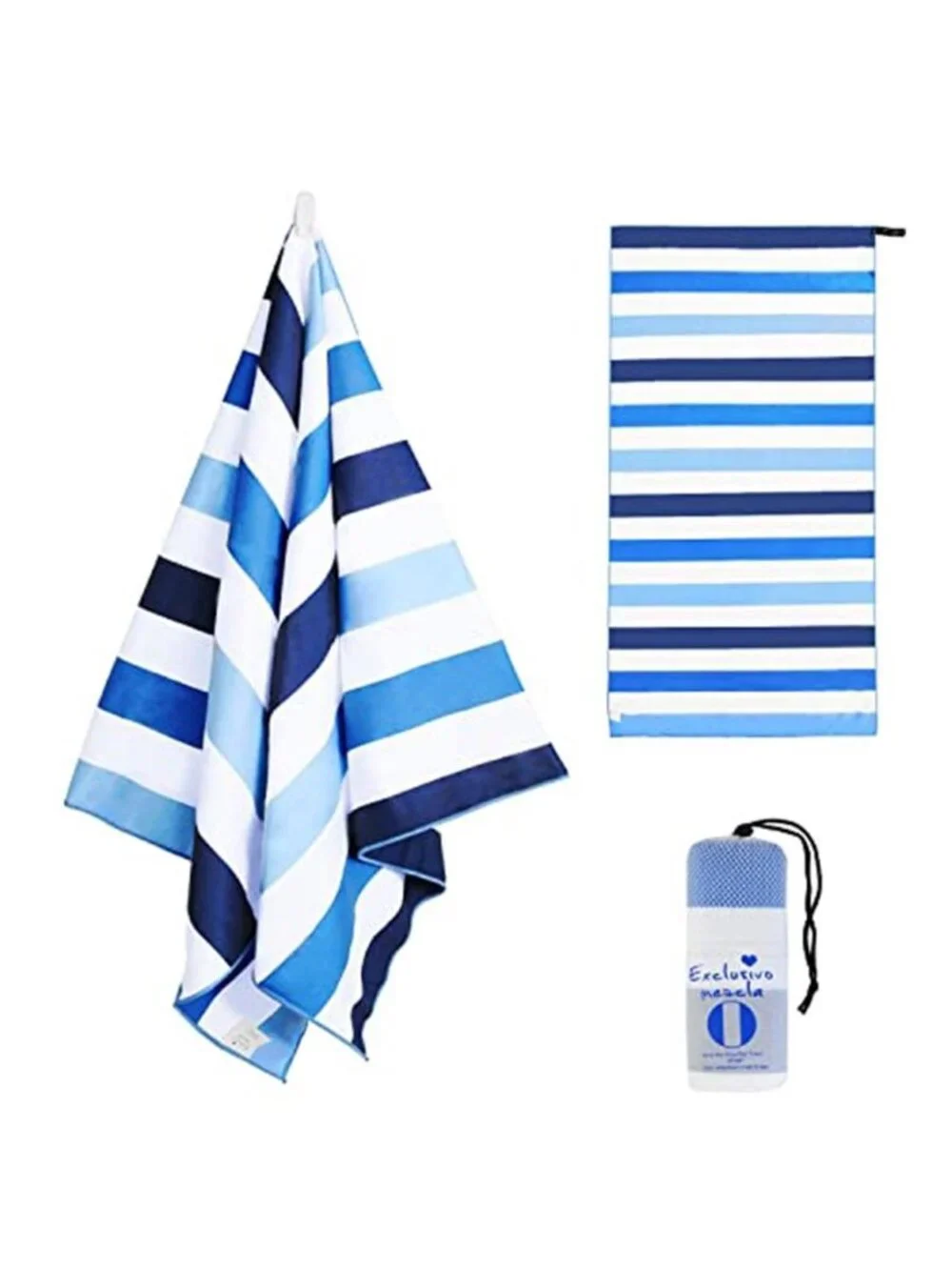 30 x 60 Quick Dry Beach Towel Large Lightweight Sandfree Pool Towel